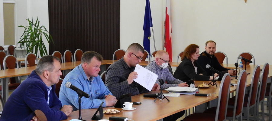 Posiedzenie Komisji Planowania, Budżetu i Gospodarki RM w Olecku 