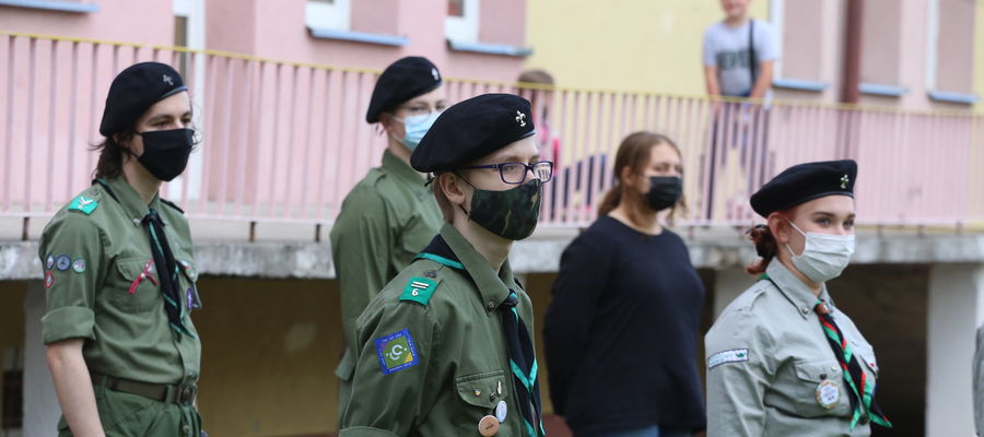 Szczep "WATRA" zrzesza obecnie ponad 100 harcerzy i harcerek