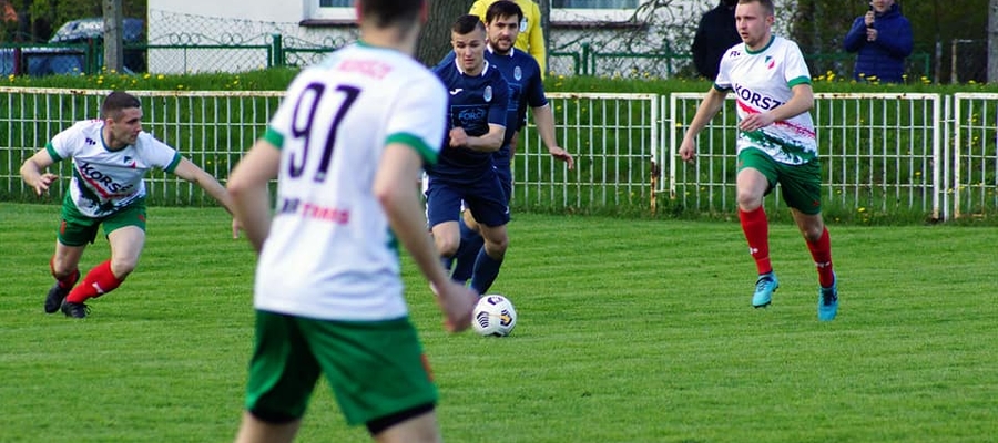 MKS Korsze pokonał (2:1) Błękitnych Pasym i wskoczył na 8. miejsce w IV lidze