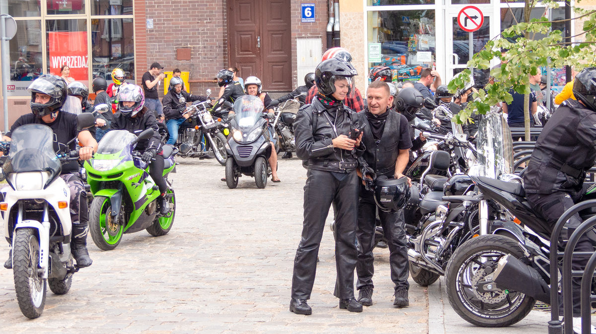 W ramach Festiwalu Cittaslow odbyła się parada motocykli