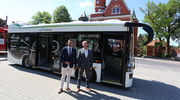 Pierwszy elektryczny autobus wyjechał na ulice Kętrzyna. Na razie w ramach testów [GALERIA]
