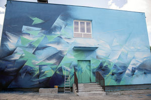 Nowy mural w Olsztynie. Uczniowie są zachwyceni