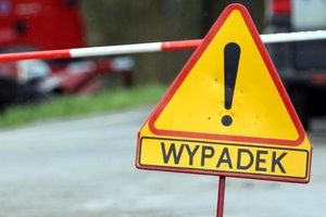 Dachowanie na DK15 w Brzoziu Lubawskim