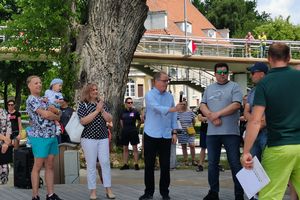 Prawie 300 osób pobiegło dla Krzysia