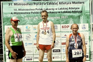 Wiek to tylko liczba. Andrzej Szysler złotym medalistą mistrzostw Polski mastersów!