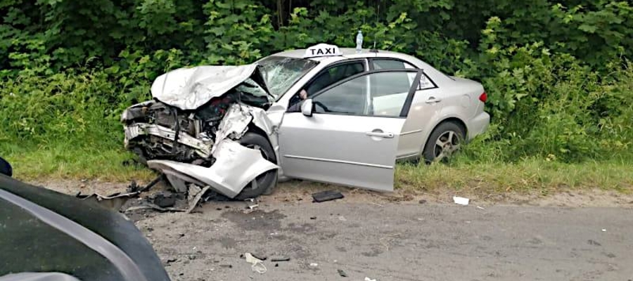 W wypadku pod Iławą zginął kierujący mazdą 55-latek z pow. nowomiejskiego