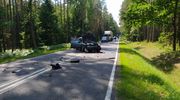 [AKTUALIZACJA] Kierowca zasłabł i spowodował zderzenie pięciu samochodów