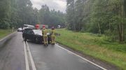 Czołowe zderzenie na DK16