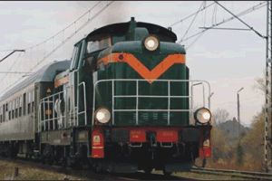 Zabytkowy pociąg z lat 80-tych odwiedzi Bartoszyce