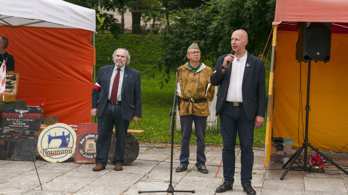 Uroczyste obchody rocznicy wybuchu Powstania Warszawskiego (01.08.2021)
