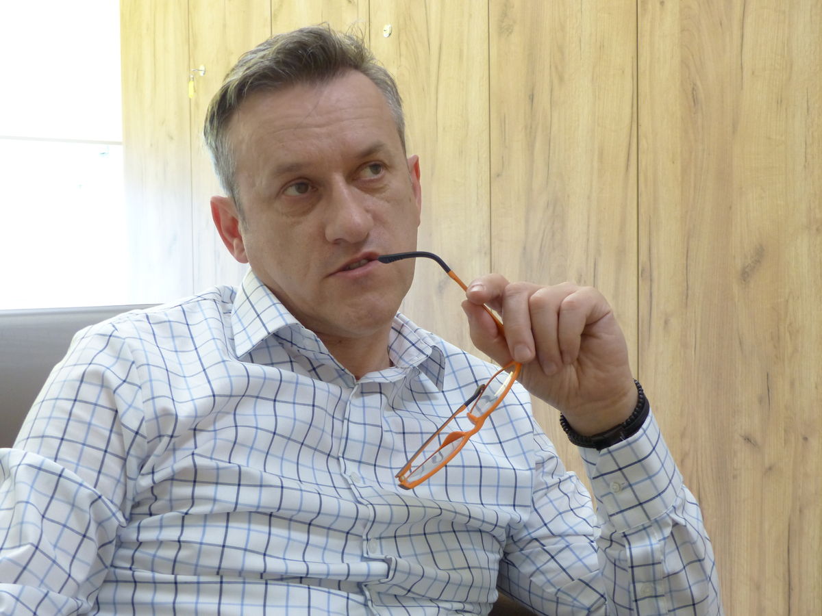 Mirosław Kowalczyk, dyrektor Szkoły Podstawowej w Lubawie