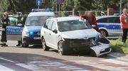 Zderzenie ciężarówki z samochodem osobowym na Armii Krajowej w Olsztynie [ZDJĘCIA]