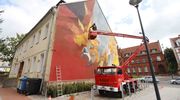 Mural w centrum Olsztyna. Podoba ci się?