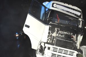 W wypadku zginął kierowca tira