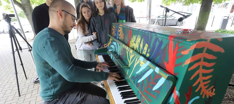 Open Piano cieszy się zainteresowaniem mieszkańców Olsztyna. To już trzecia edycja