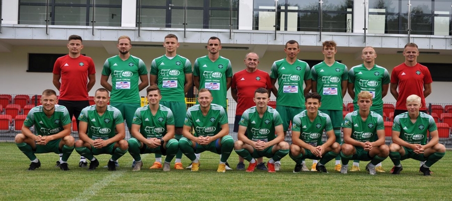 Zdjęcie drużynowe GKS Wikielec na rundę jesienną sezonu 2021/22
