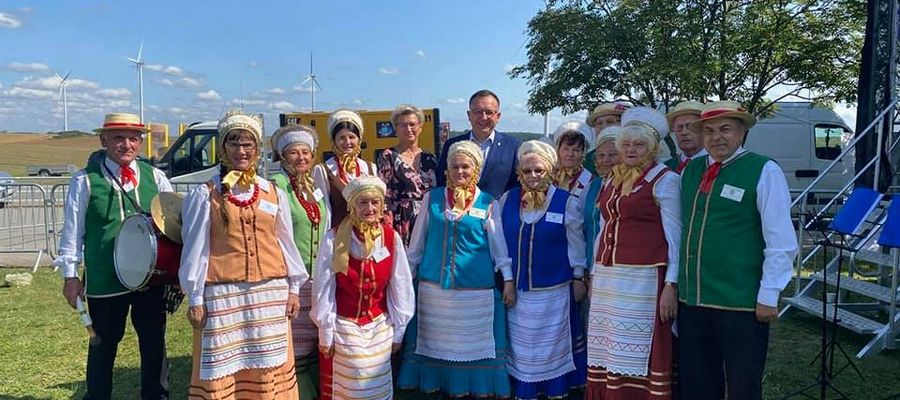 Burmistrz wspierał reprezentantów Braniewa na żywo podczas festiwalu w Piasecznie