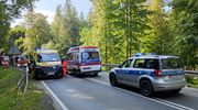 Droga w Ługwałdzie koło Olsztyna zablokowana
