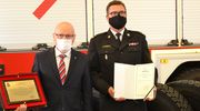 Strażacy z Olsztyna dostali od Michelin nowe opony do wozów