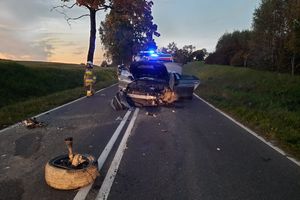 Śmiertelny wypadek pod Barczewem. Sprawę prawnika z Łodzi przejęła Prokuratura Okręgowa w Olsztynie