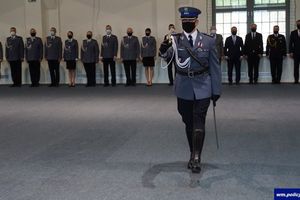 Nowi funkcjonariusze policji w komendach w Giżycku i Węgorzewie