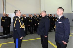 Komendant powiatowy PSP w Olecku pożegnał się ze służbą 

