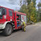 Silny wiatr. Jednostki straży pożarnej interweniują na terenie powiatu bartoszyckiego