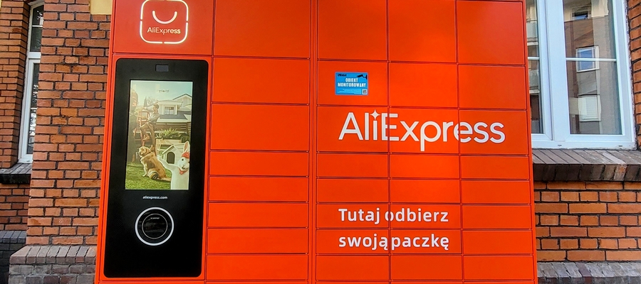 Automat AliExpress pojawił się m.in. na ul. Szewczenki w Olsztynie