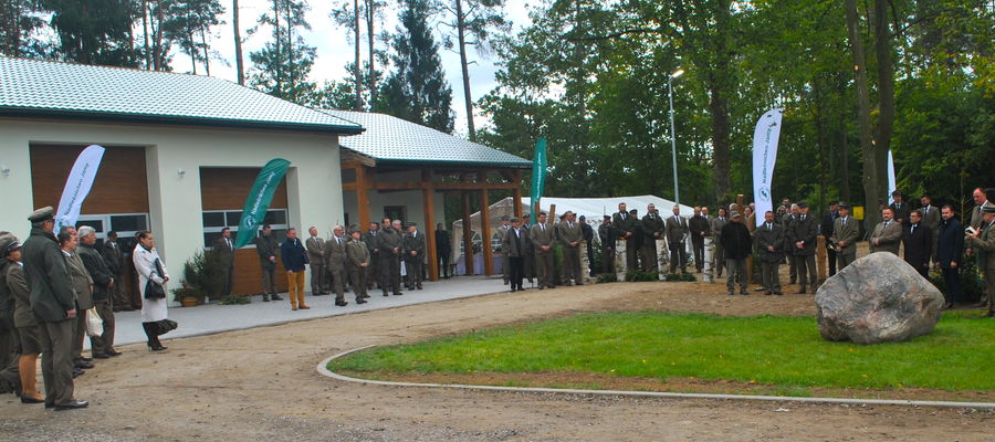 Uroczystość otwarcia Szkółki Leśnej w Łąkorzu