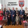 Uroczysta sesja rady powiatu mławskiego