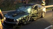 Zderzenie trzech samochodów na DK15 w Kurzętniku