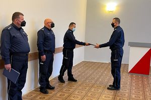 Nowy I zastępca komendanta KPP w Olecku