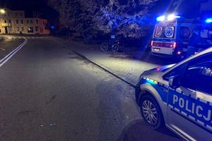 Potrącenie 51-letniej rowerzystki w Wielbarku
