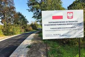 Gmina Rychliki: kolejna droga zmodernizowana!