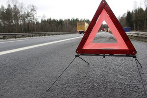Uwaga! Wypadek na trasie Elbląg - Malbork
