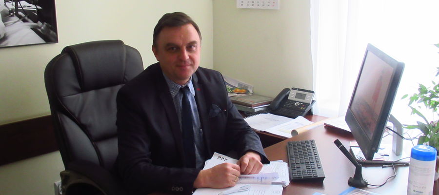 Maciej Kamiński, pełniący obowiązki dyrektora Uniwersyteckiego Szpitala Klinicznego w Olsztynie