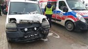 Jechał służbowym samochodem, wymusił pierwszeństwo i dostał mandat