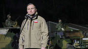 Prezydent Andrzej Duda spotkał się w Olsztynie z żołnierzami