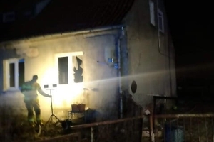 Tragiczny pożar w gm. Kisielice. Nie żyje kobieta