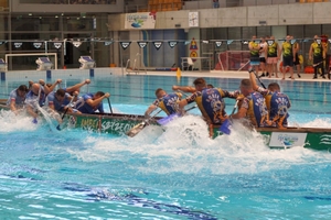 Iławskie Smoki Jezioraka startowały w basenowych mistrzostwach Polski. Debiut osady z Biskupca Pomorskiego [zdjęcia]
