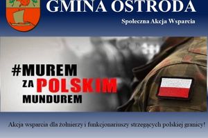 Gmina Ostróda także murem za polskim mundurem 