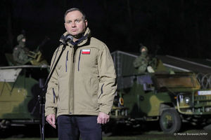 Prezydent Andrzej Duda spotkał się w Olsztynie z żołnierzami