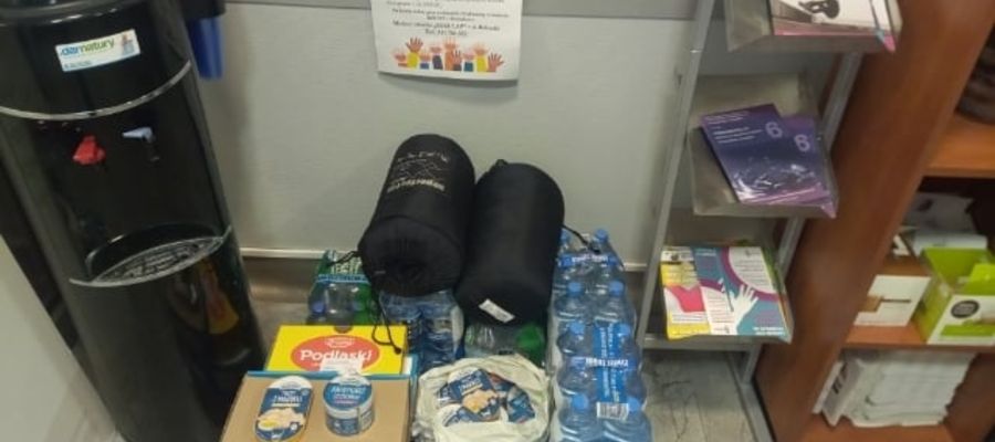 W Eskulapie są już pierwsze dary dla dzieci z Michałowa