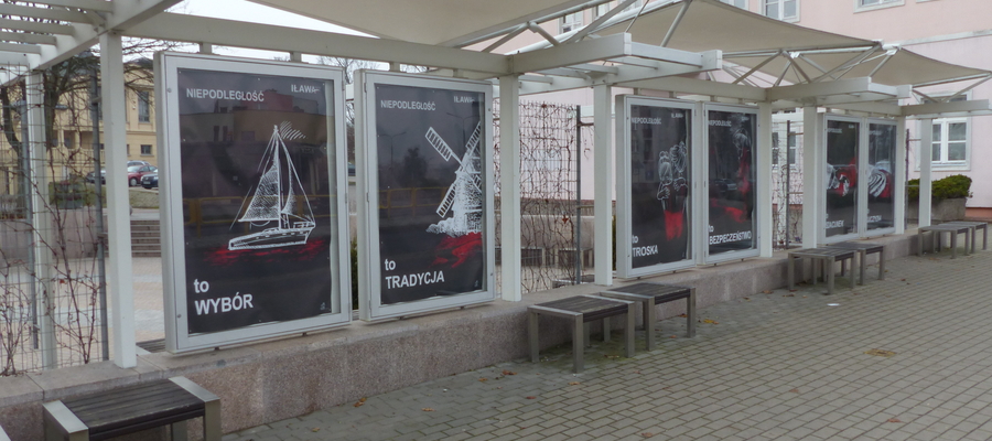 Wystawę plakatów można zobaczyć w galerii jazzowej przy iławskim ratuszu (ul. Niepodległości)