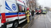 Prowadząca BMW nie ustąpiła pierwszeństwa tramwajowi