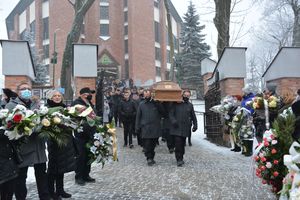 Uroczystości pogrzebowe śp. Adama Chajęckiego 
