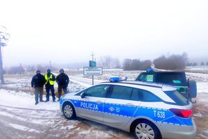 Nidziccy policjanci w rejonie granicy z Białorusią