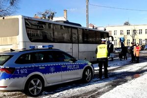 Kontrolowali środki transportu zbiorowego