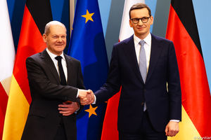 Olaf Scholz z wizytą w Warszawie. Spotkał się z premierem Mateuszem Morawieckim
