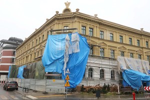 Instytut Północy w Olsztynie odkrywa fasadę po remoncie